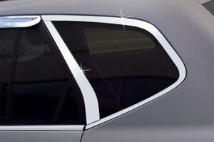 Хромированные молдинги на окна дверей (тип С) Autoclover KIA Carens 2006-2013 ― Auto-Clover