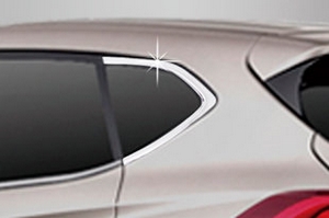 Хромированные молдинги на окна дверей (тип С, премиум) Autoclover Hyundai Tucson 2015-2019 ― Auto-Clover
