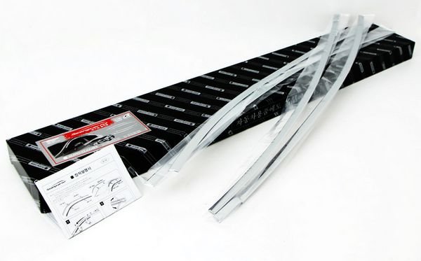 Хромированные молдинги на окна дверей (верх) Autoclover Honda Civic IX 2012-2019 no.15332