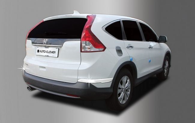 Хромированные молдинги на передний и задний бампер Autoclover Honda CR-V IV 2012-2016 no.15346