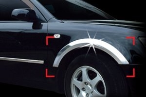 Хромированные накладки на арки колес (4 элемента) Autoclover Hyundai Sonata 2004-2010 ― Auto-Clover