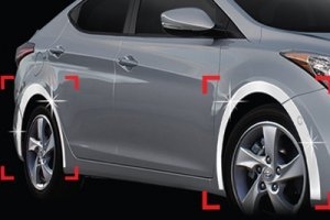 Хромированные накладки на арки колес Autoclover Hyundai Elantra 2010-2015 ― Auto-Clover