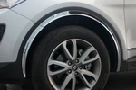Хромированные накладки на арки колес Autoclover Hyundai Santa Fe 2012-2018