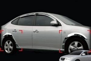 Хромированные накладки на арки колес Autoclover Hyundai Elantra 2006-2010 ― Auto-Clover