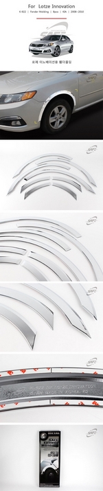 Хромированные накладки на арки колес Kyoungdong KIA Magentis 2008-2010