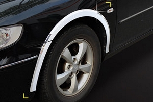 Хромированные накладки на арки колес Kyoungdong Hyundai Grandeur TG 2005-2011 ― Auto-Clover