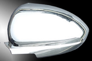 Хромированные накладки на боковые зеркала Cromax Chevrolet Cruze 2008-2016 ― Auto-Clover
