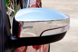 Хромированные накладки на боковые зеркала OEM-Tuning Ford Kuga II 2013-2019 ― Auto-Clover