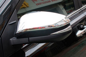 Хромированные накладки на боковые зеркала (вариант 1) OEM-Tuning Toyota RAV4 2013-2019 ― Auto-Clover