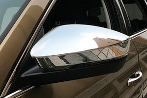 Хромированные накладки на боковые зеркала (вариант 1) OEM-Tuning Skoda Kodiaq 2016-2019 ― Auto-Clover