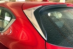 Хромированные накладки на дверь багажника под спойлером OEM-Tuning Mazda CX-5 2017-2019