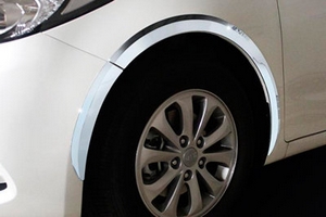 Хромированные накладки на колесные арки Kyoungdong KIA Cerato 2013-2018 ― Auto-Clover