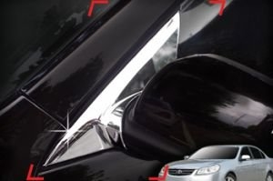 Хромированные накладки на крепления зеркал Autoclover Chevrolet Epica 2006-2011 ― Auto-Clover