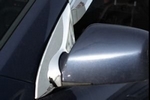 Хромированные накладки на крепления зеркал Autoclover KIA Sportage 2004-2009