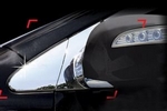 Хромированные накладки на крепления зеркал Autoclover Hyundai ix35 2009-2015