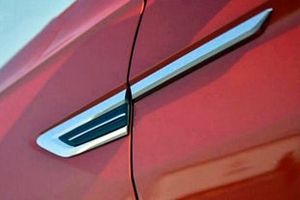 Хромированные накладки на крыло и дверь OEM-Tuning Volkswagen Tiguan II 2016-2019 ― Auto-Clover