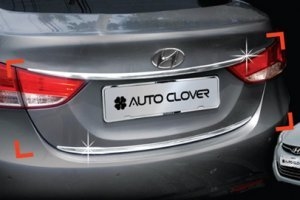 Хромированные накладки на крышку багажника Autoclover Hyundai Elantra 2010-2015 ― Auto-Clover