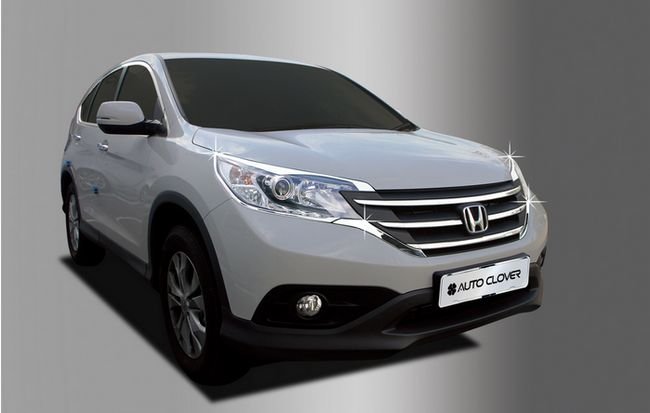 Хромированные накладки на передние фары Autoclover Honda CR-V IV 2012-2016 no.15349