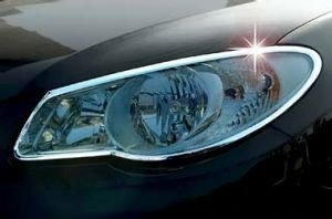 Хромированные накладки на передние фары Autoclover Hyundai Elantra 2006-2010 ― Auto-Clover