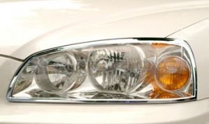 Хромированные накладки на передние фары Autoclover Hyundai Elantra 2000-2005 ТагАЗ ― Auto-Clover