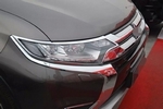 Хромированные накладки на передние фары OEM-Tuning Mitsubishi Outlander III 2013-2019