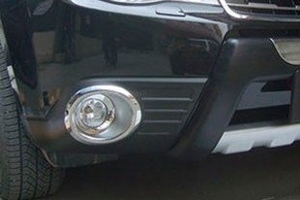 Хромированные накладки на передние противотуманные фары OEM-Tuning Subaru Forester 2008-2012 ― Auto-Clover