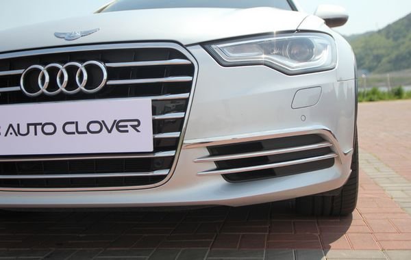 Хромированные накладки на противотуманные фары Autoclover Audi A6 2011-2019 no.15279