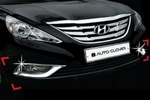 Хромированные накладки на противотуманные фары Autoclover Hyundai Sonata 2009-2014