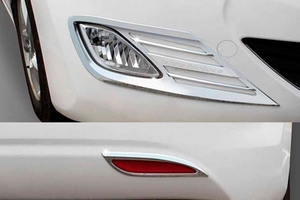 Хромированные накладки на противотуманные фары Kyoungdong Hyundai Elantra 2010-2015 ― Auto-Clover