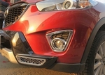 Хромированные накладки на противотуманные фары OEM-Tuning Mazda CX-5 2012-2017