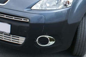 Хромированные накладки на противотуманные фары Omsa Line Citroen Berlingo 2008-2019 ― Auto-Clover