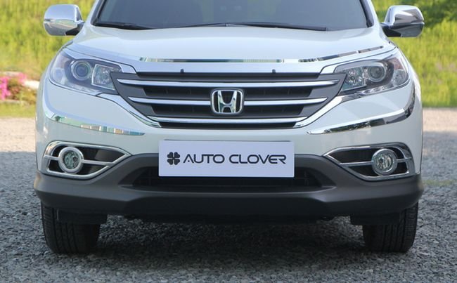 Хромированные накладки на противотуманные фары (перед/зад) Autoclover Honda CR-V IV 2012-2016 no.15347