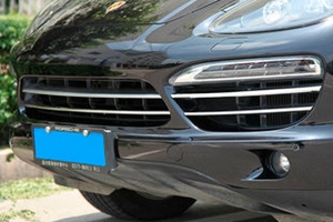 Хромированные накладки на решетку радиатора OEM-Tuning Porsche Cayenne 2011-2019 ― Auto-Clover