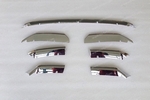 Хромированные накладки на решетку радиатора OEM-Tuning Lexus NX 2014-2019