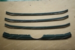 Хромированные накладки на решетку радиатора OEM-Tuning Toyota Highlander 2014-2019