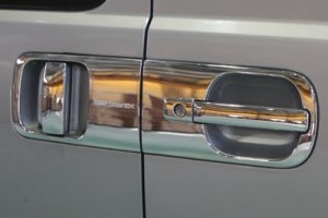 Хромированные накладки на ручки дверей Autoclover Hyundai Grand Starex (H-1) 2007-2019 ― Auto-Clover