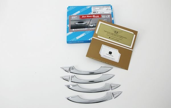 Хромированные накладки на ручки дверей Autoclover Audi A6 2011-2019 no.15281