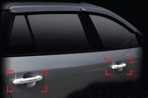 Хромированные накладки на ручки дверей Autoclover Hyundai Santa Fe 2006-2009 ― Auto-Clover