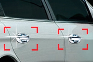 Хромированные накладки на ручки дверей Autoclover Hyundai Sonata 2001-2005 ТагАЗ ― Auto-Clover