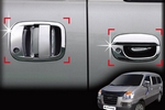 Хромированные накладки на ручки дверей Autoclover Hyundai Starex 2004-2007