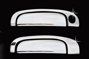 Хромированные накладки на ручки дверей Autoclover KIA Rio 2005-2010 ― Auto-Clover