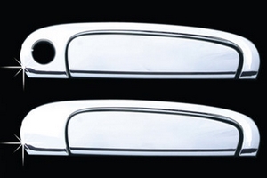 Хромированные накладки на ручки дверей Autoclover KIA Picanto 2004-2011 ― Auto-Clover