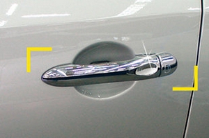 Хромированные накладки на ручки дверей Kyoungdong Renault Fluence 2010-2019 ― Auto-Clover