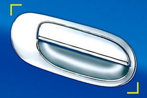 Хромированные накладки на ручки дверей Kyoungdong Nissan Almera 2002-2009 ― Auto-Clover