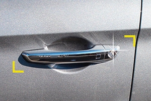 Хромированные накладки на ручки дверей Kyoungdong Hyundai Elantra 2016-2019 ― Auto-Clover