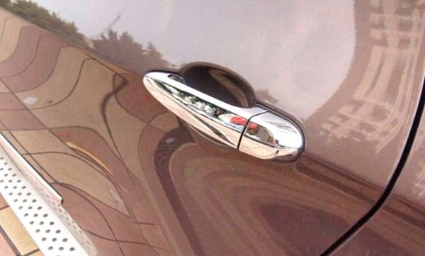 Хромированные накладки на ручки дверей OEM-Tuning BMW X5 (E70) 2006-2013 no.13377