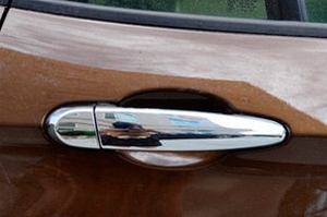 Хромированные накладки на ручки дверей OEM-Tuning BMW X3 (F25) 2010-2017 ― Auto-Clover