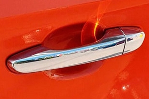 Хромированные накладки на ручки дверей OEM-Tuning Hyundai Creta 2016-2019 ― Auto-Clover