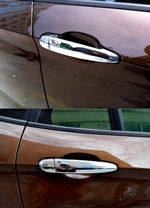 Хромированные накладки на ручки дверей OEM-Tuning BMW X1 (E84) 2009-2015