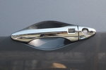 Хромированные накладки на ручки дверей (смарт-ключ) Autoclover Hyundai ix35 2009-2015